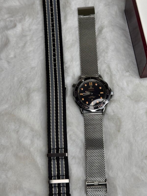 OMEGA 007 NATO STRAP FREE SWEEP MOVEMENT - Image 4