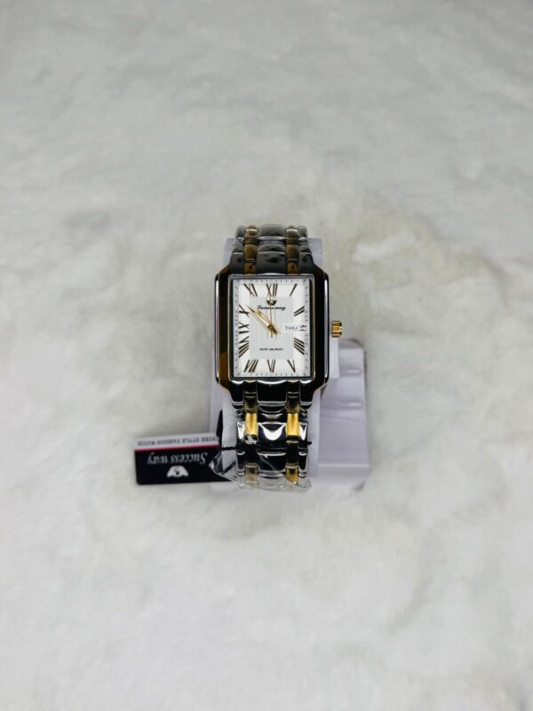 SUCCESS-WAY-CL229 White Wrist Watch Full Calander Stainless Still - Image 8
