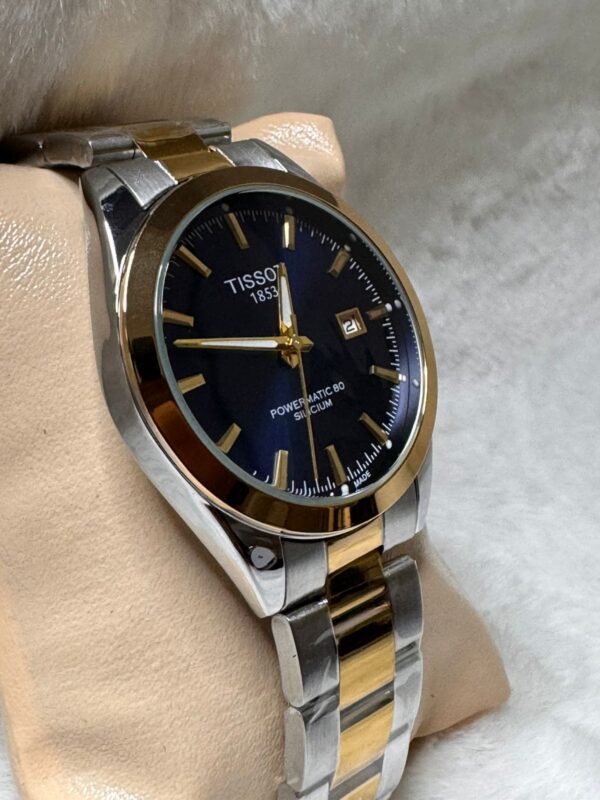 Tissot 1853 Powermatic 80 Silicium Automatic Watch – Blue Dial - Image 3