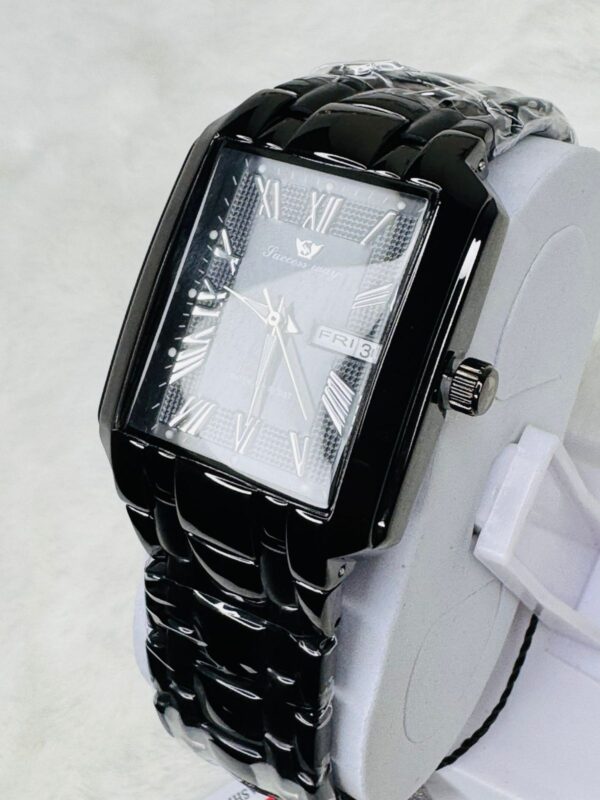 SUCCESS-WAY-CL229 Full Black  Wrist Watch Full Calander Stainless Still - Image 7