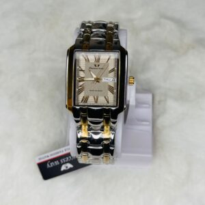 SUCCESS-WAY-CL229 Cream White  Wrist Watch Full Calander Stainless Still