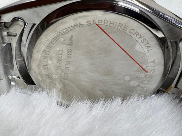 Tissot 1853 Powermatic 80 Silicium Automatic Watch- Silver Golden Dail - Image 3