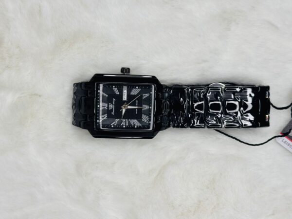 SUCCESS-WAY-CL229 Full Black  Wrist Watch Full Calander Stainless Still - Image 3