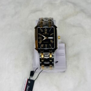 SUCCESS-WAY-CL229 Black Wrist Watch Full Calander Stainless Still