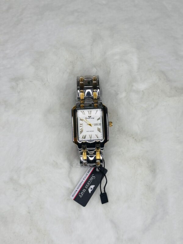 SUCCESS-WAY-CL229 White Wrist Watch Full Calander Stainless Still - Image 3