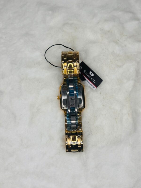SUCCESS-WAY-CL229 Golden Wrist Watch Full Calander Stainless Still - Image 4