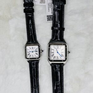 Couple Cartier Santos Premium Watch Set