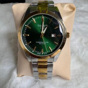 Tissot 1853 Powermatic 80 Silicium Automatic Watch- Green Dail