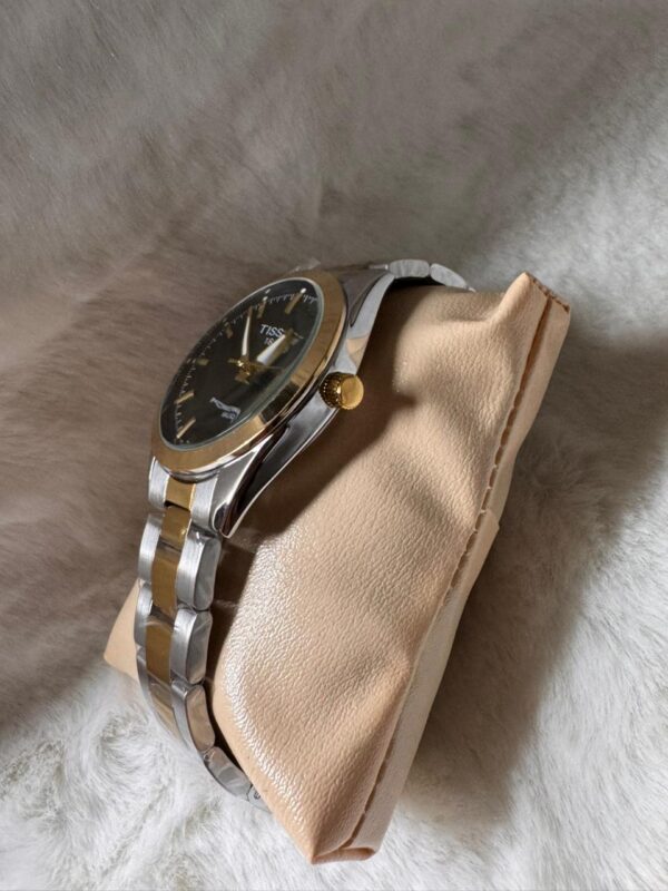 Tissot 1853 Powermatic 80 Silicium Automatic Watch- Black Dail - Image 5
