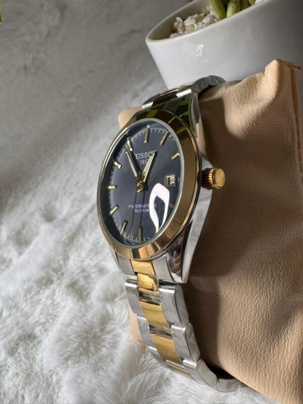 Tissot 1853 Powermatic 80 Silicium Automatic Watch- Black Dail - Image 2